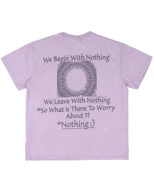 Nothing - Hand Dip Dyed Tee