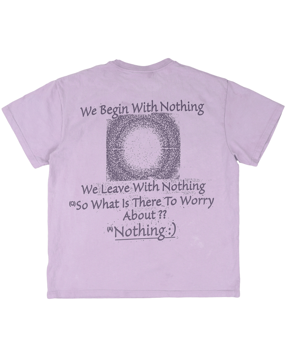 Nothing - Hand Dip Dyed Tee