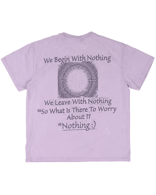 Nothing - Hand Dip Dyed Tee