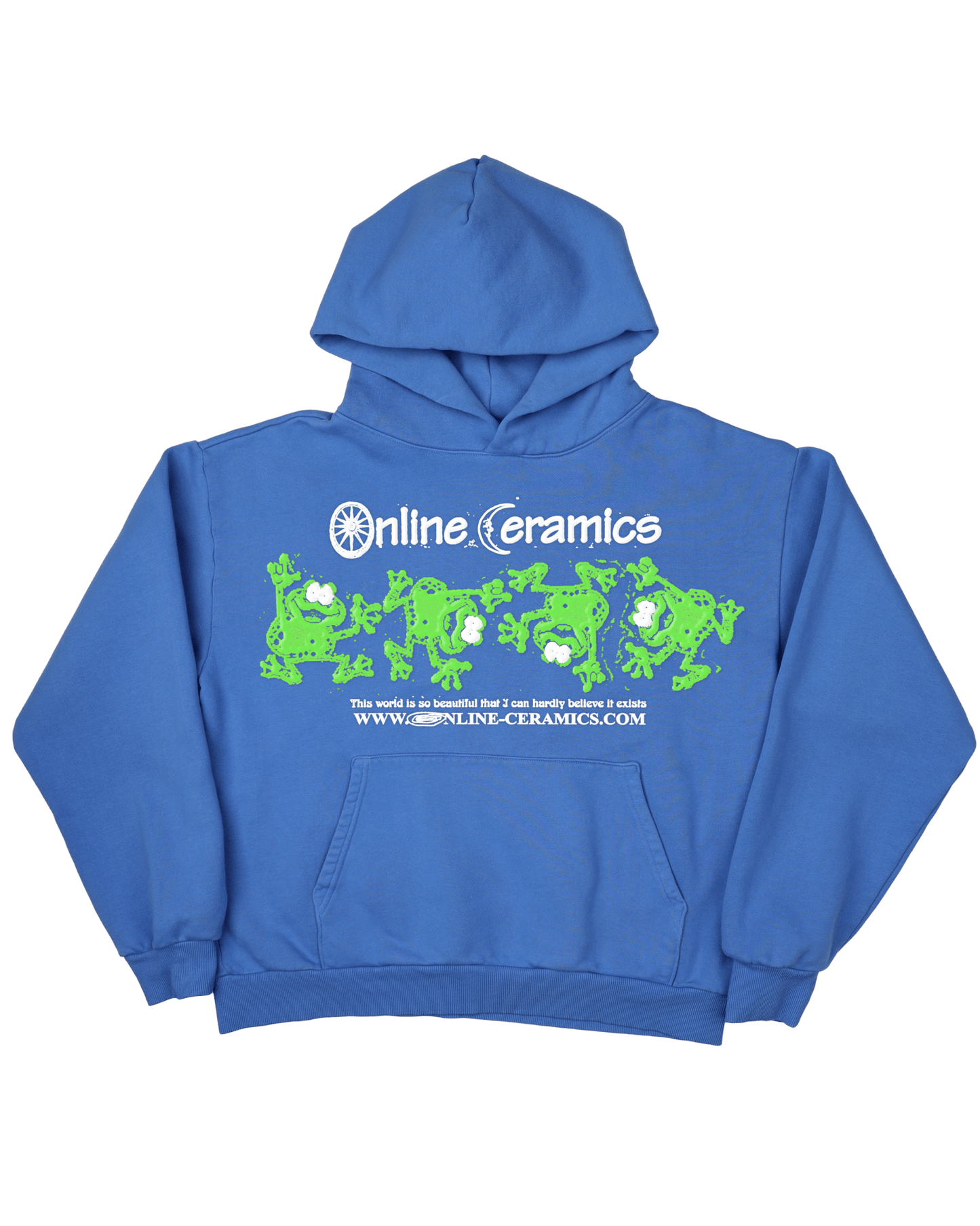Dancing Frogs - Blue Hoodie
