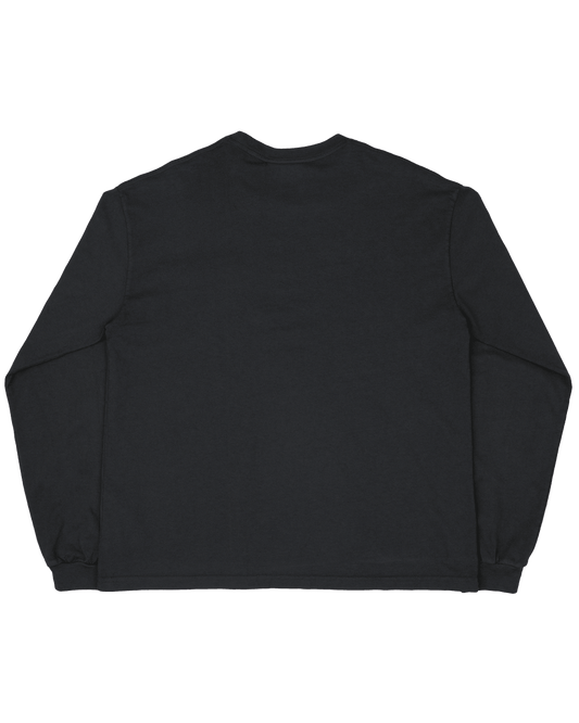 Online Ceramics Plains - Off-Black Long Sleeve Tee