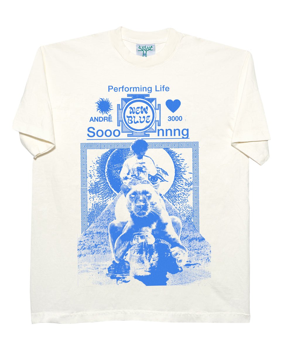 Performing Life - Off-White Tee – Online Ceramics