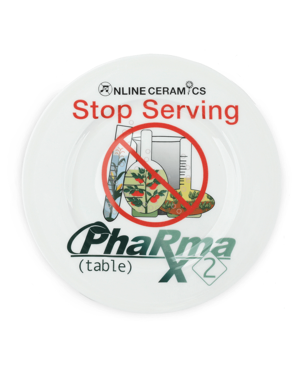 Pharma 2 Table - Ceramic Dinner Plate