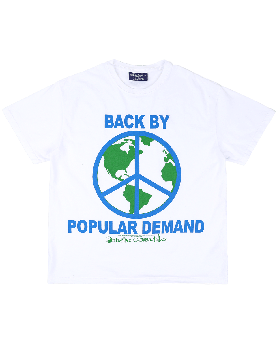 Back By Popular Demand - White Tee – Online Ceramics