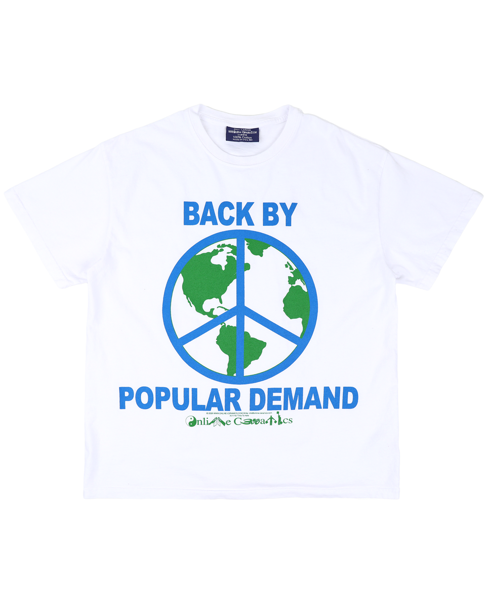 Back By Popular Demand - White Tee