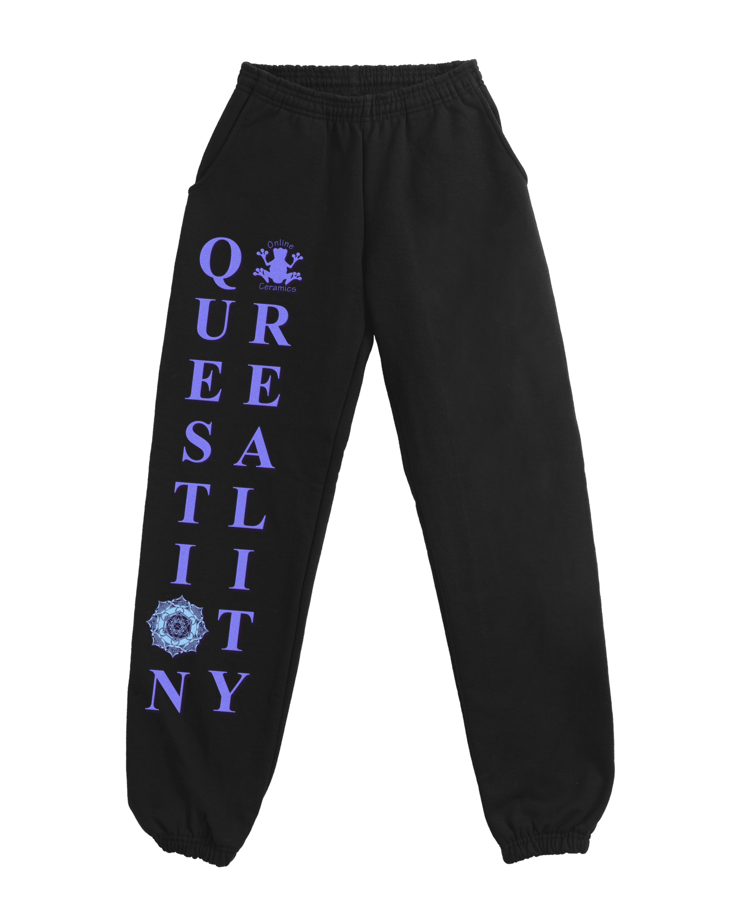 Question Reality - Black Sweatpants