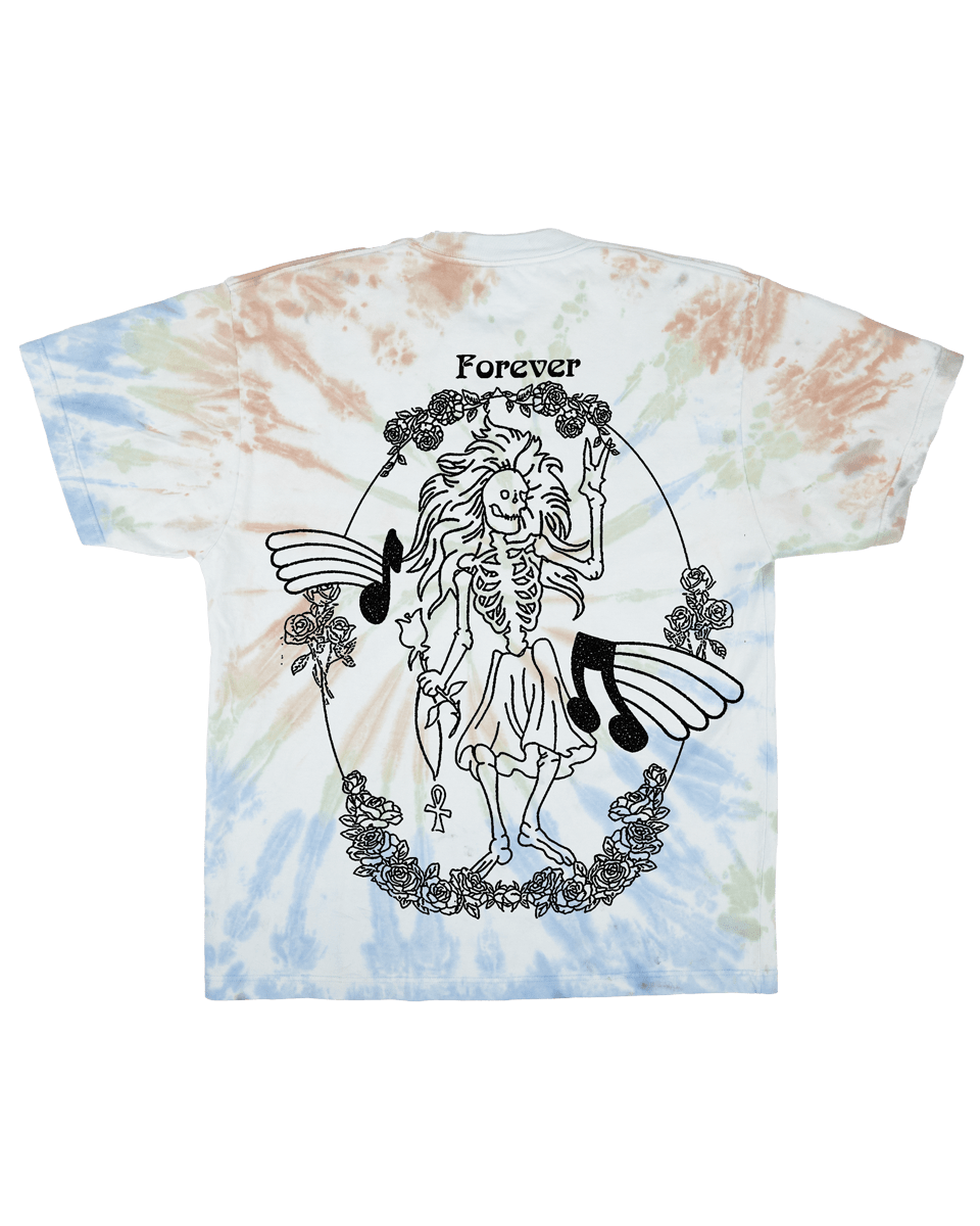 Jerry Garcia "Rosebud" - Tie Dye Tee