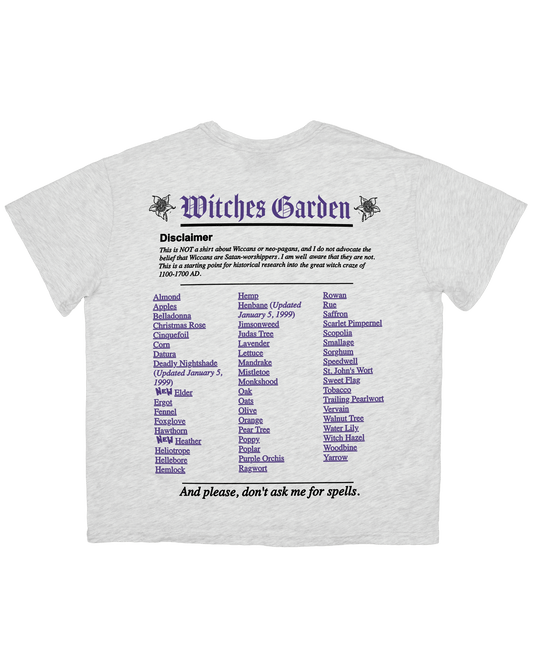 Witches Garden - Heather Grey Tee