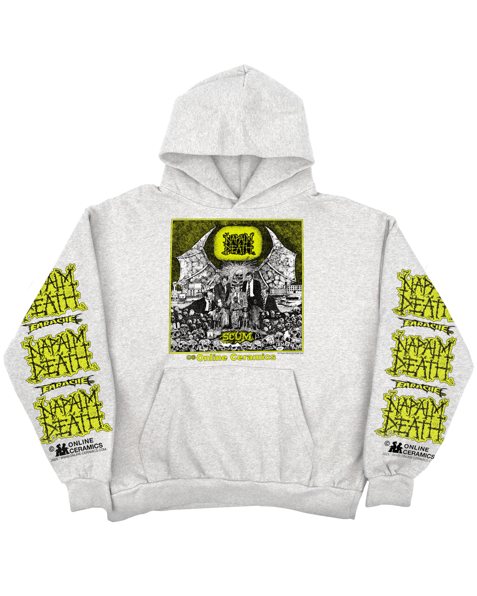 Scum - Heather Grey Hoodie