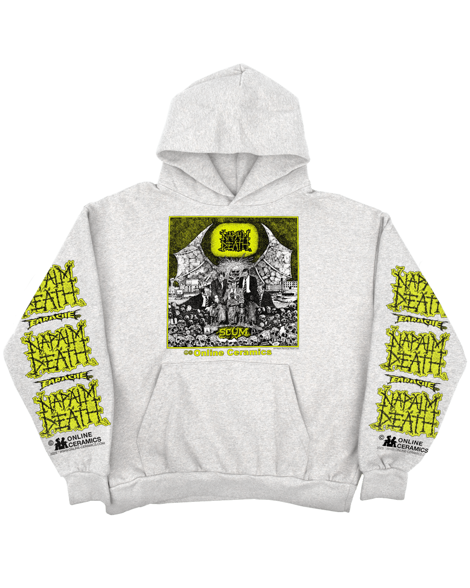 Scum - Heather Grey Hoodie