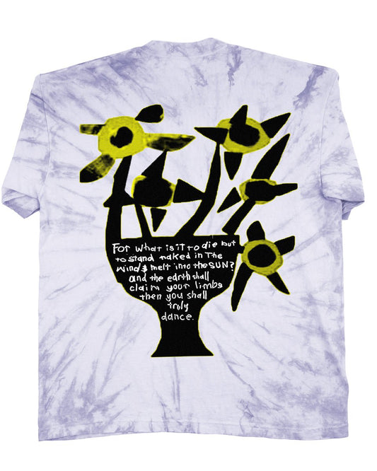 The Smiling Earth - Tee (Hand dyed at our studio in L.A.)
