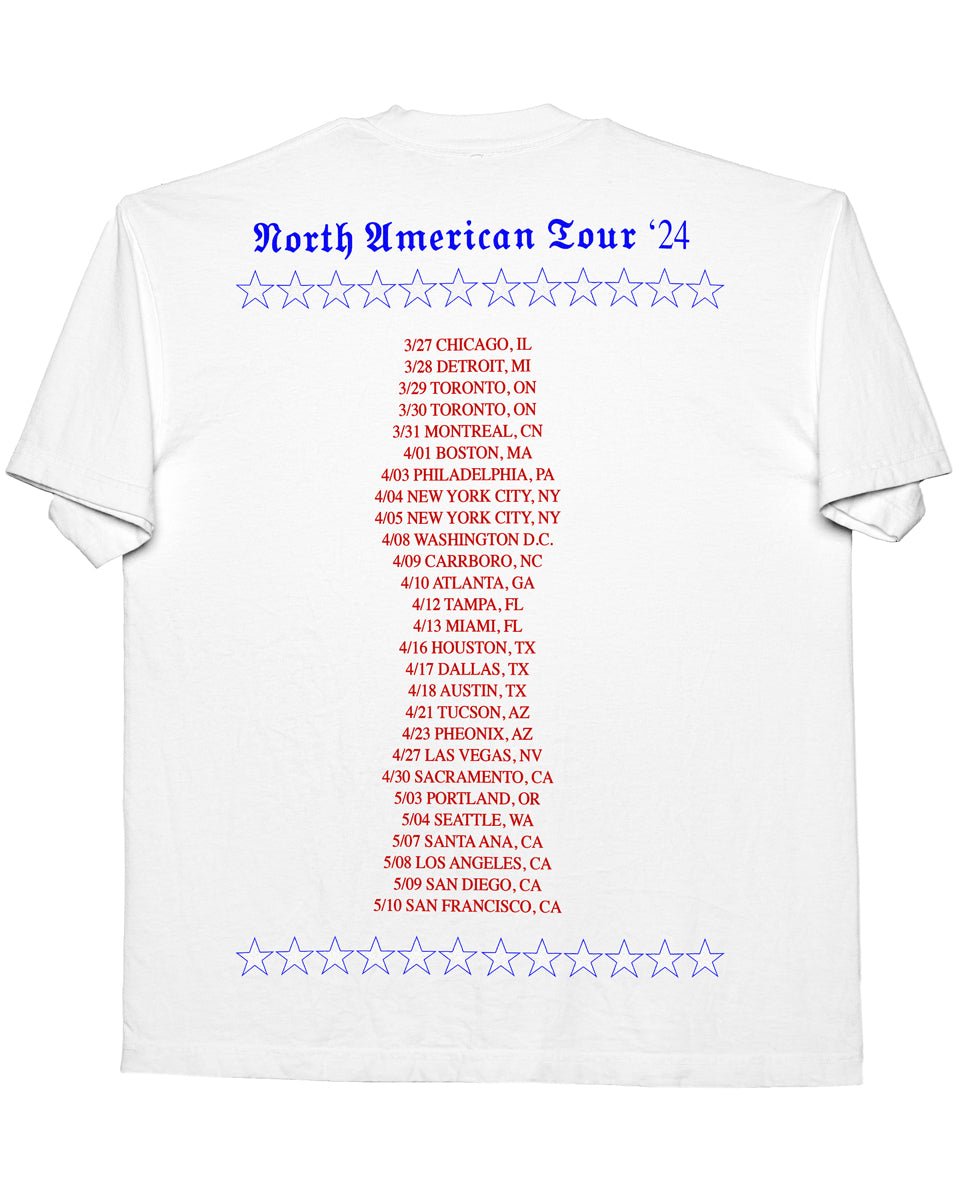 Anime Tour Tee - White Tee (Drawing by Sua Yoo)