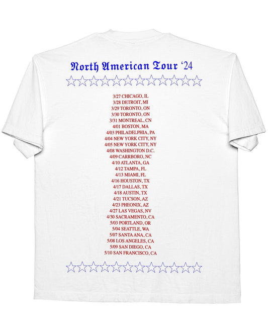 Anime Tour Tee - White Tee (Drawing by Sua Yoo)