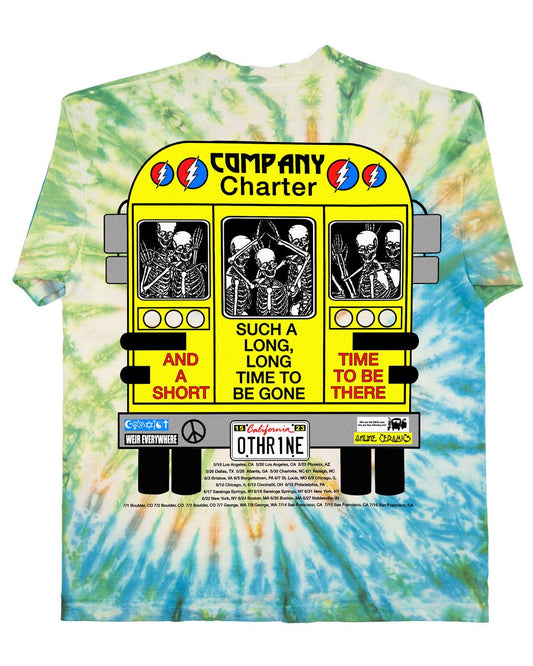 So Many Roads - Tee (Hand dyed at our studio in L.A.)
