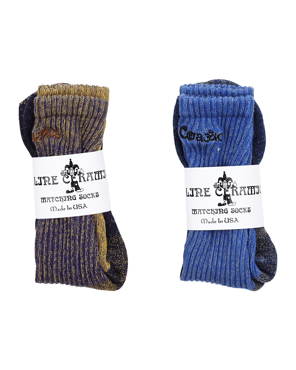 Blue "Matching" Socks