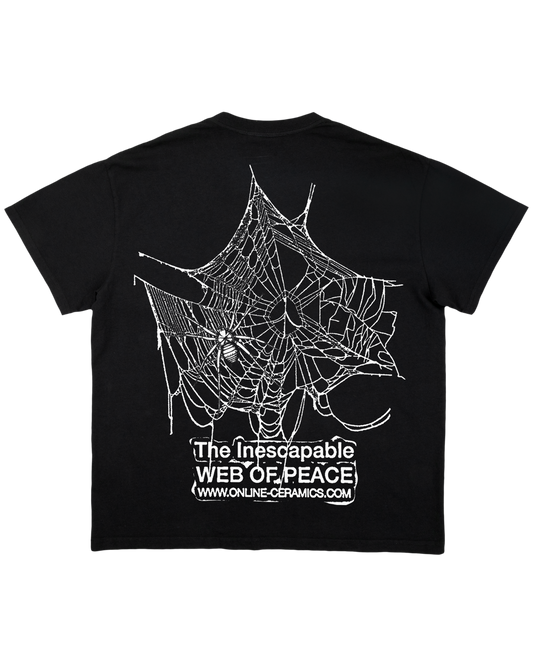 The Inescapable Web of Peace - Black Tee