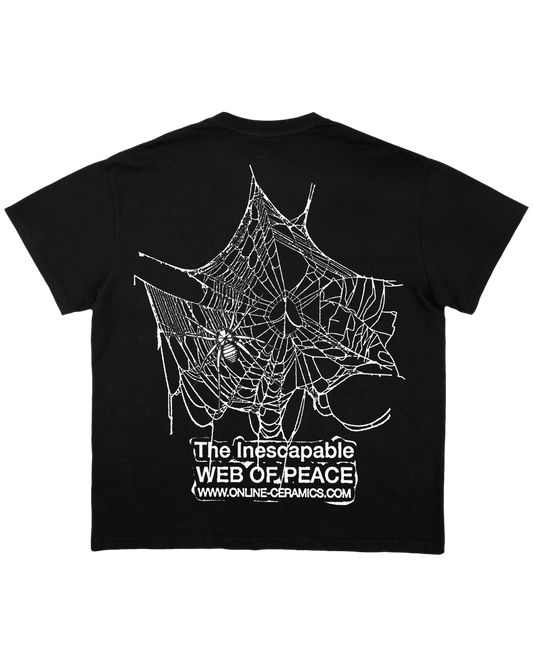 The Inescapable Web of Peace - Black Tee