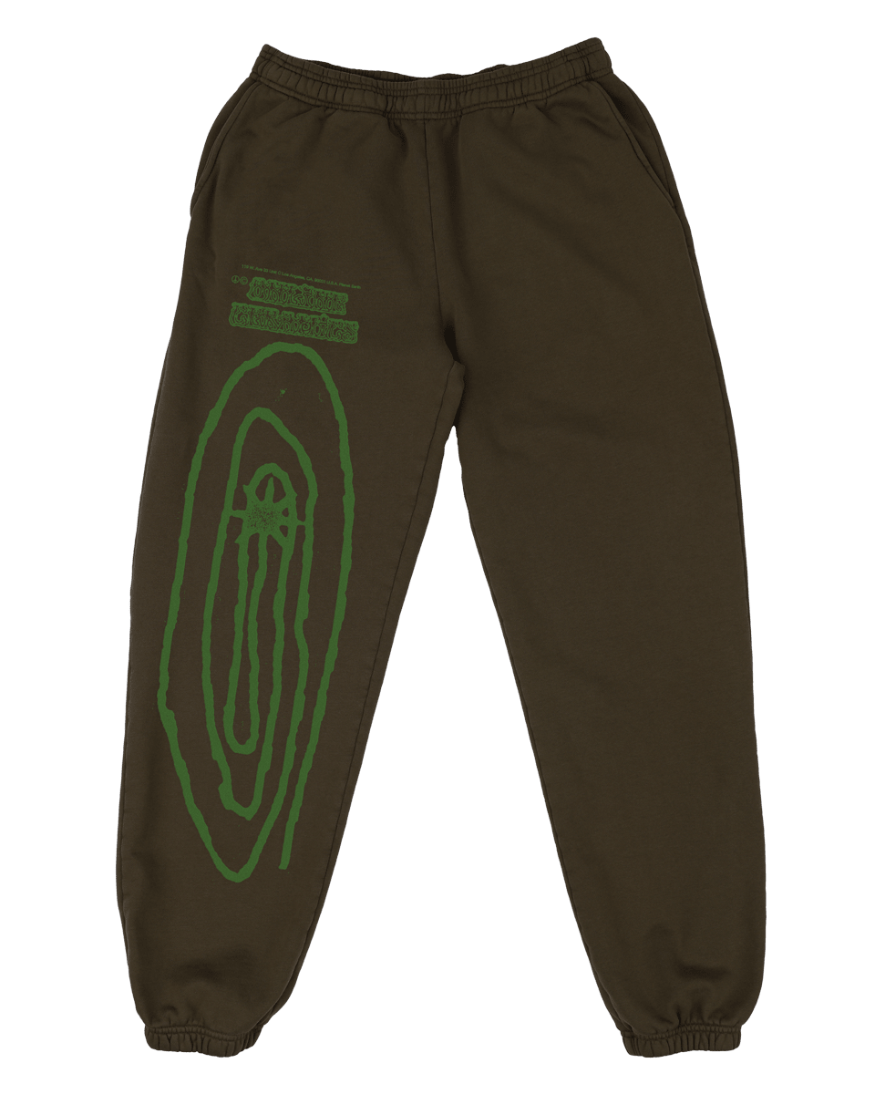 Shooting Star - Dark Green Sweatpants