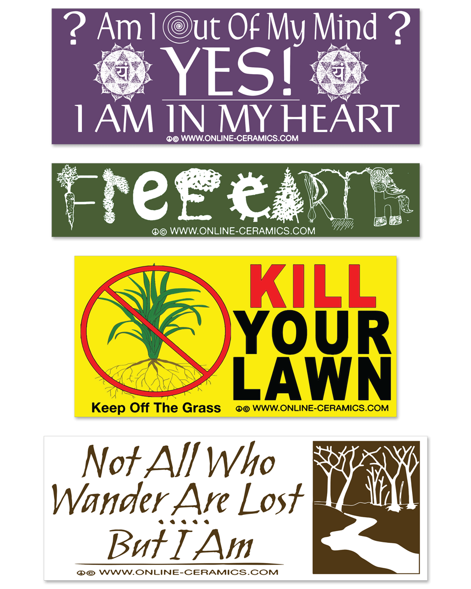 Summer 2025 Bumper Stickers