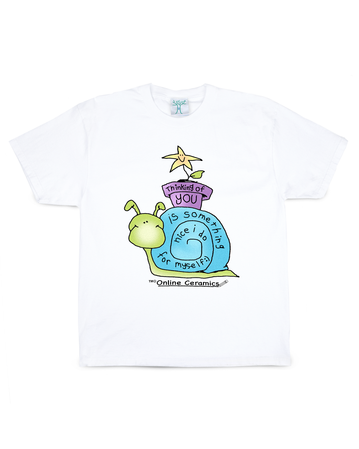 Thinking Of You - White Tee