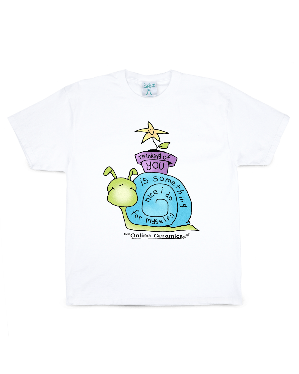 Thinking Of You - White Tee