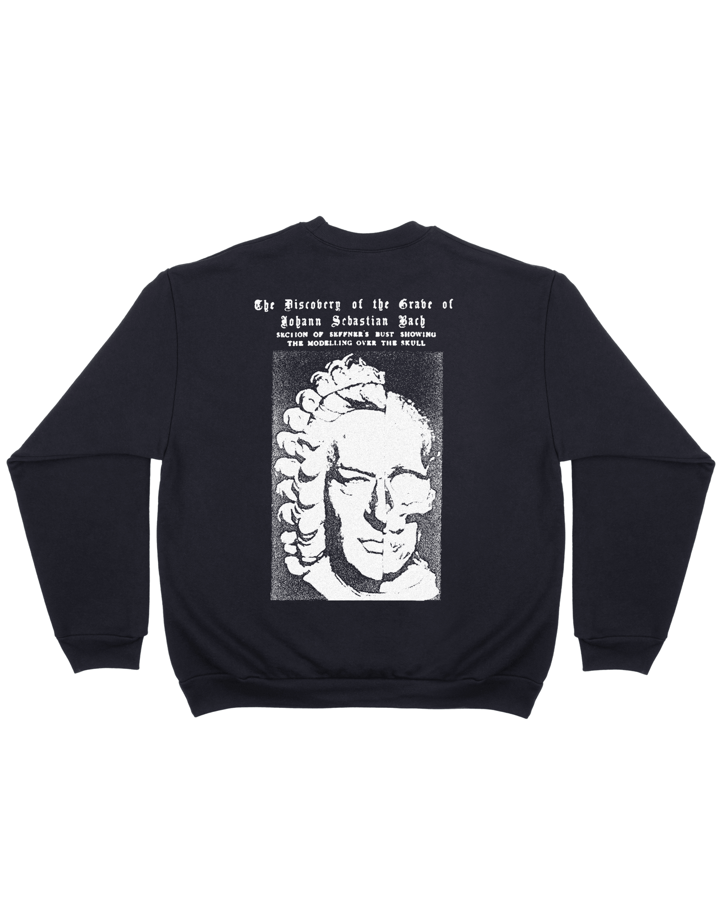 The Exhumation Of Johann Sebastian Bach - Navy Fleece Crewneck
