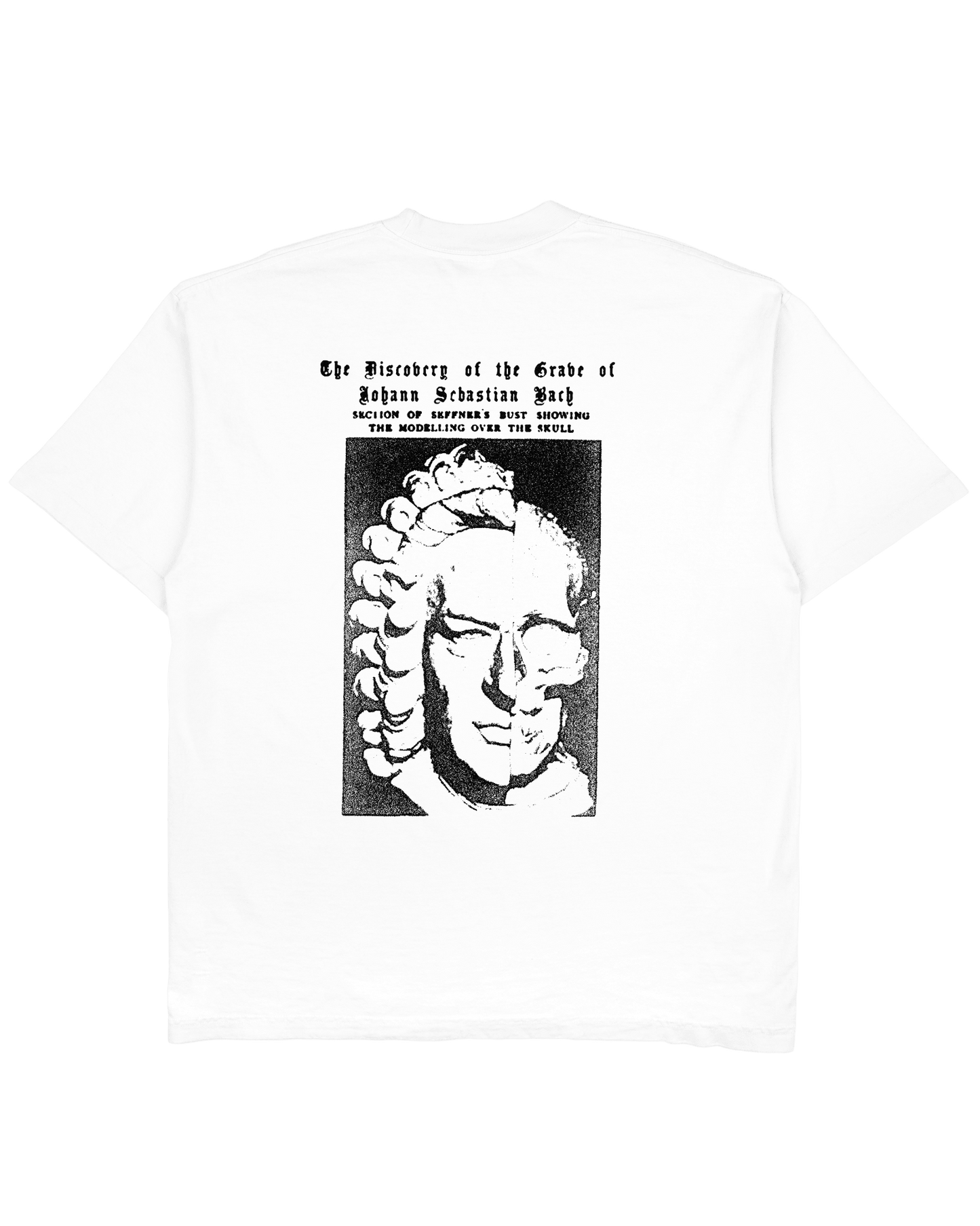 The Exhumation Of Johann Sebastian Bach - White Tee