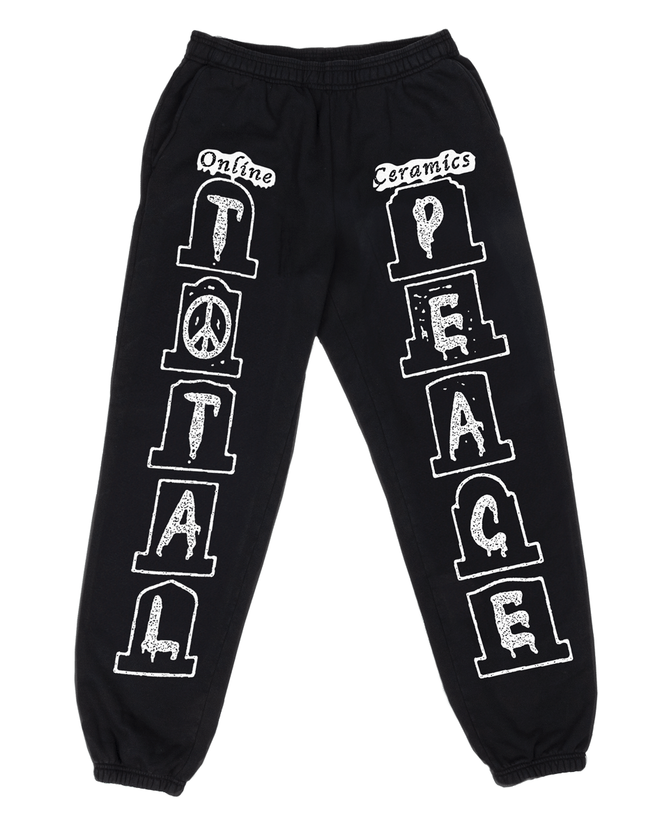 Total Peace - Black Sweatpants