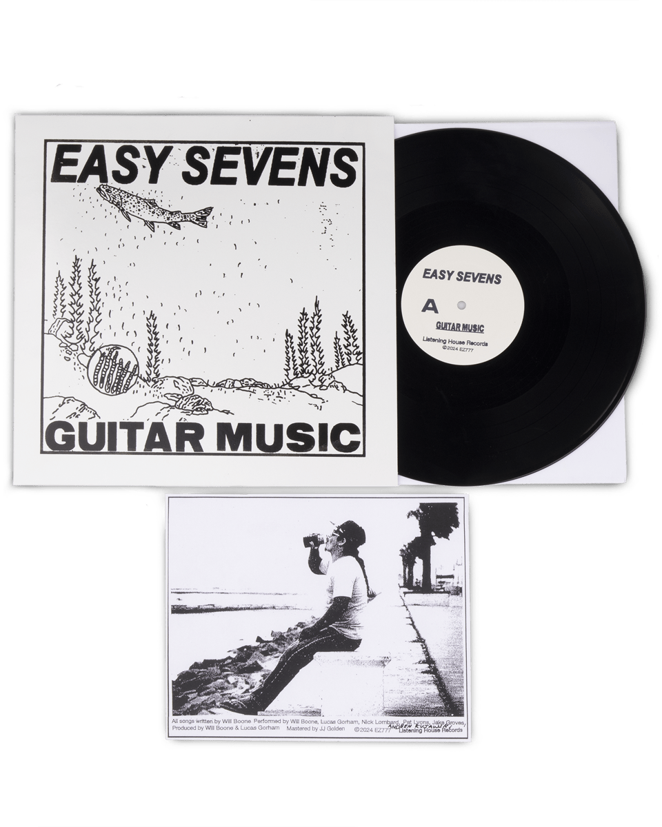 Easy Sevens "Guitar Music" LP - Vinyl Record (limited edition of 300)