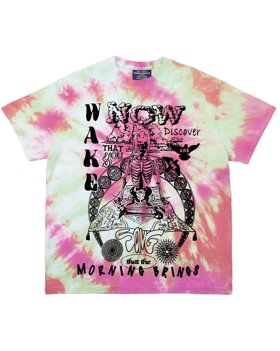 Wake Now - From the Archives - Tie Dye Tee
