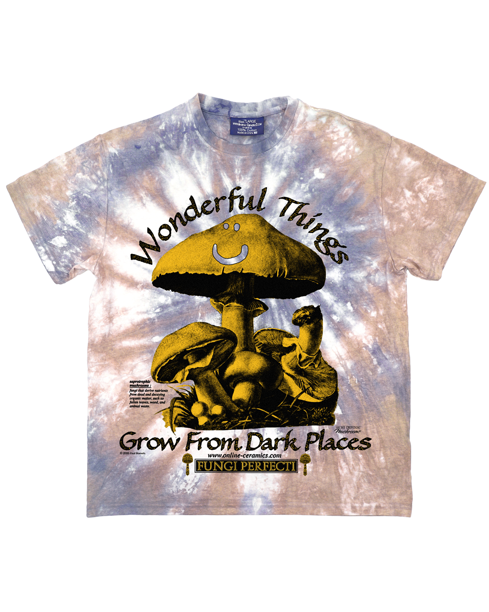 Saprotrophic Mushrooms - Tie Dye Tee