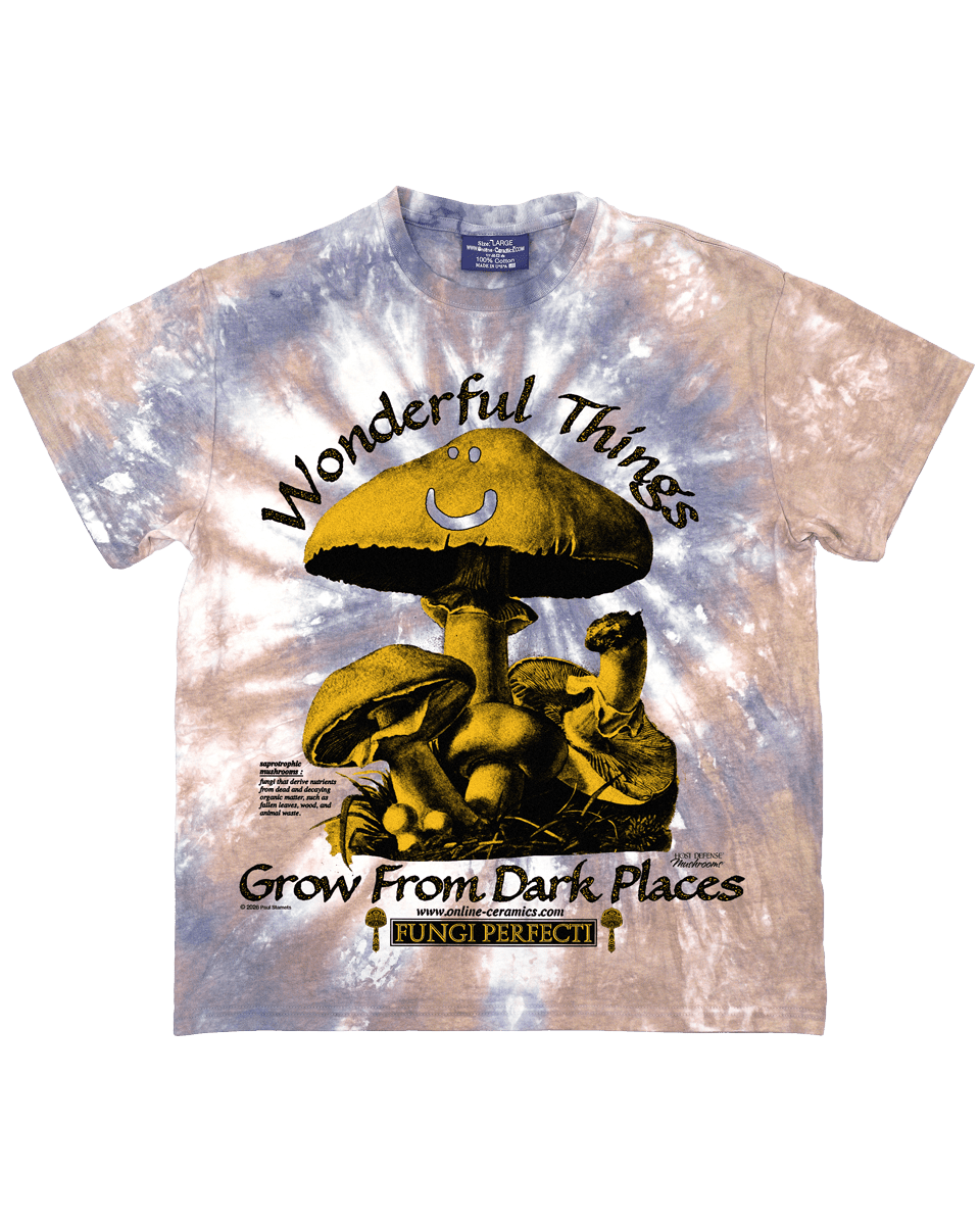 Saprotrophic Mushrooms - Tie Dye Tee