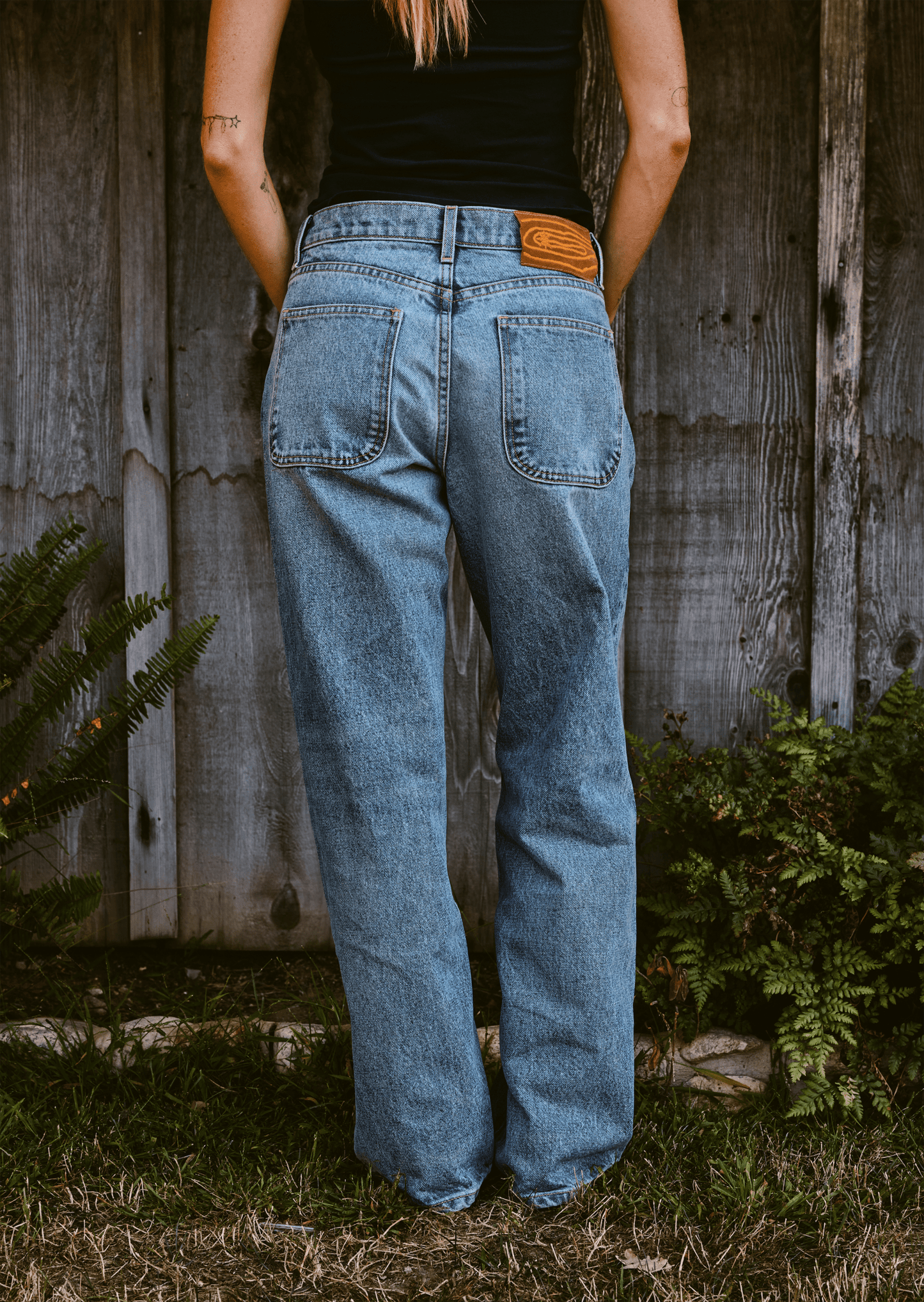 Relaxed Leg Jeans - Prairie Sky Blue
