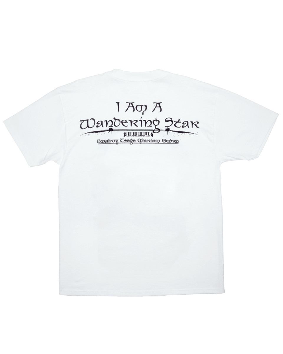 Emahoy Tsege Mariam Gebru "I Am a Wandering Star" - White Tee