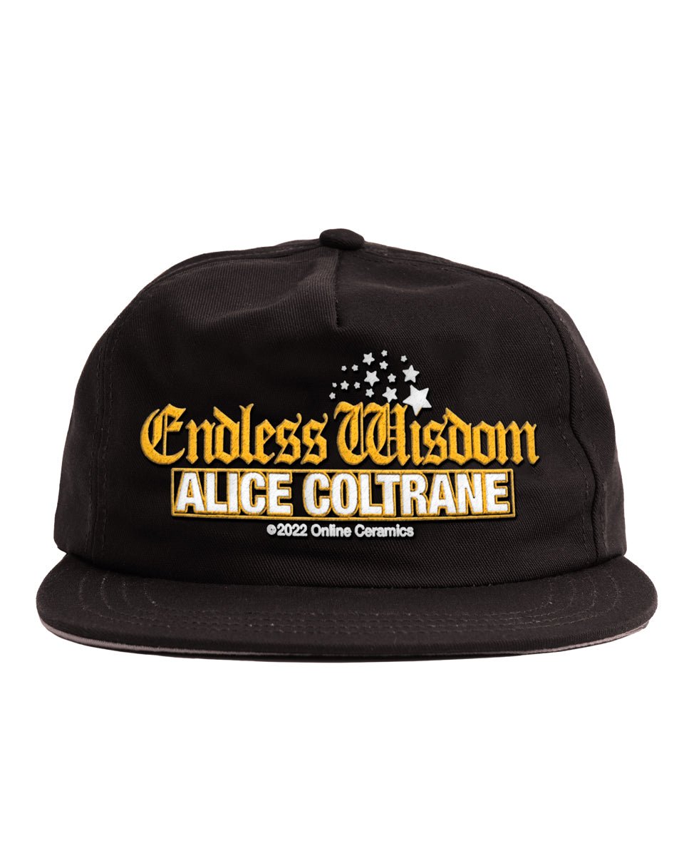 希少 USA製 Online Ceramics アリスコルトレーン キャップ 黒 Alice Coltrane - Hat – Online Ceramics