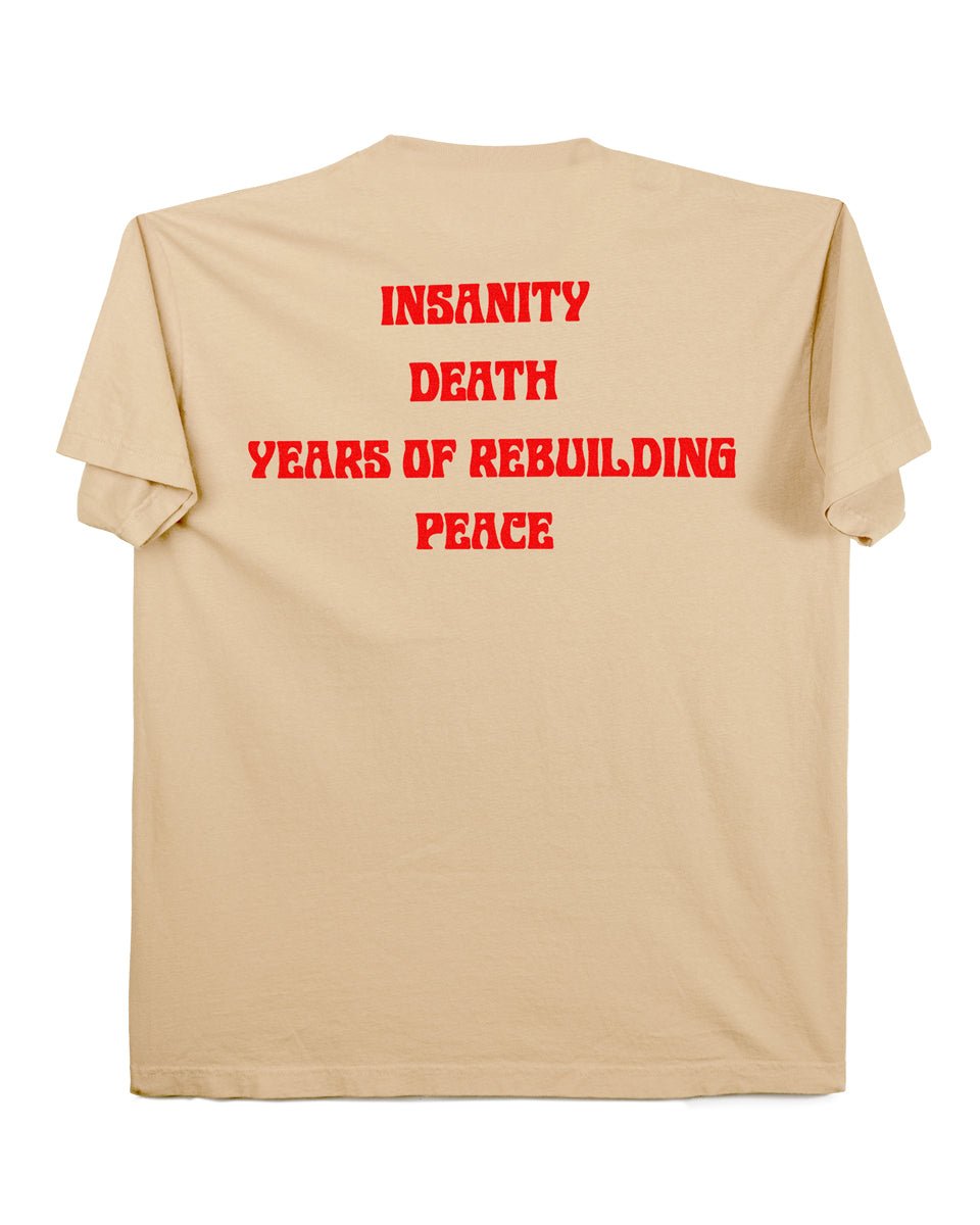 INSANITY DEATH YEARS OF REBUILDING PEACE - Tee