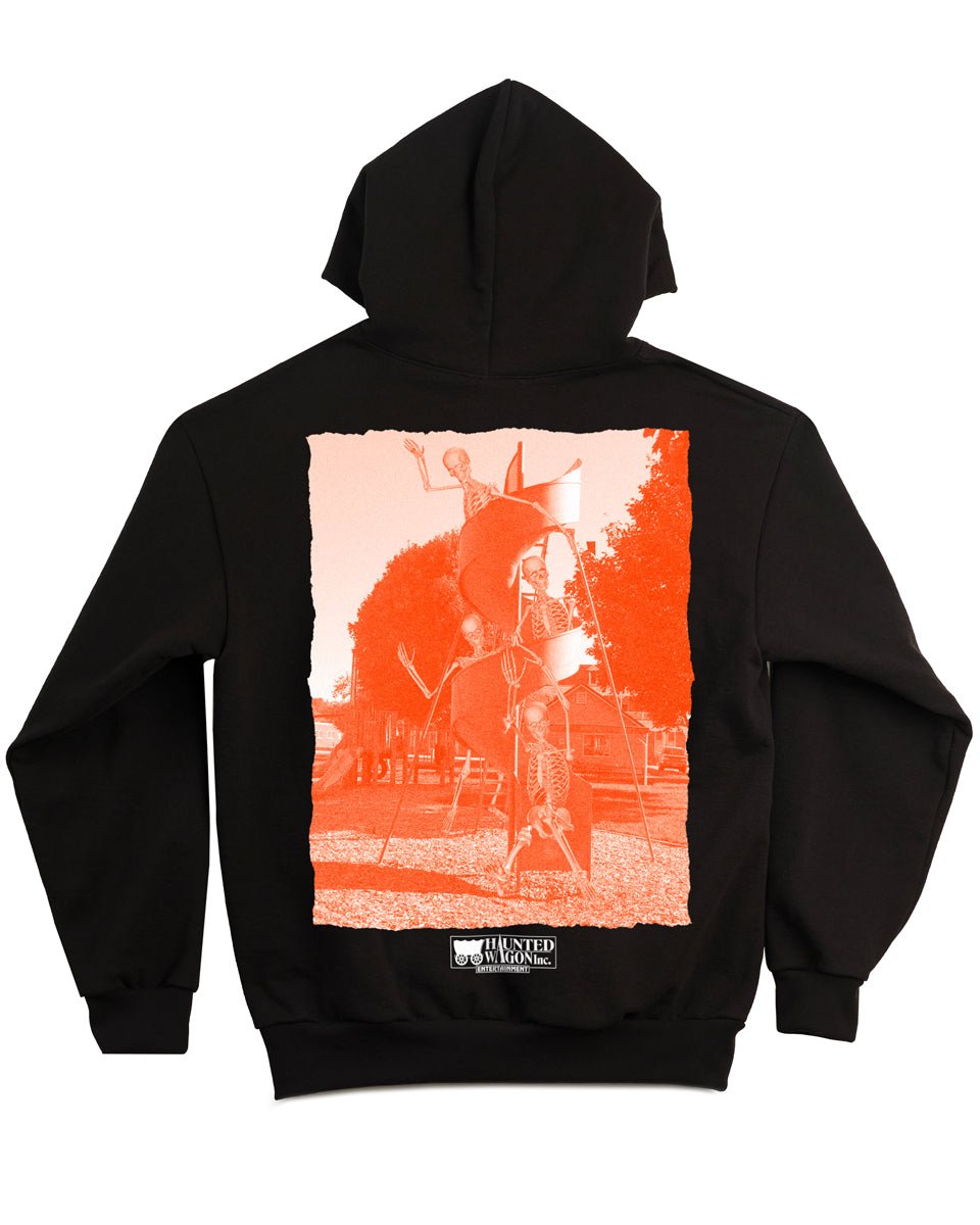 Spookytober Logo - Black Hoodie (14oz Heavy Fleece)