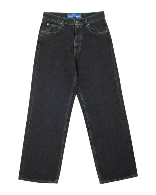 Relaxed Leg Jeans - Coal Mine Black
