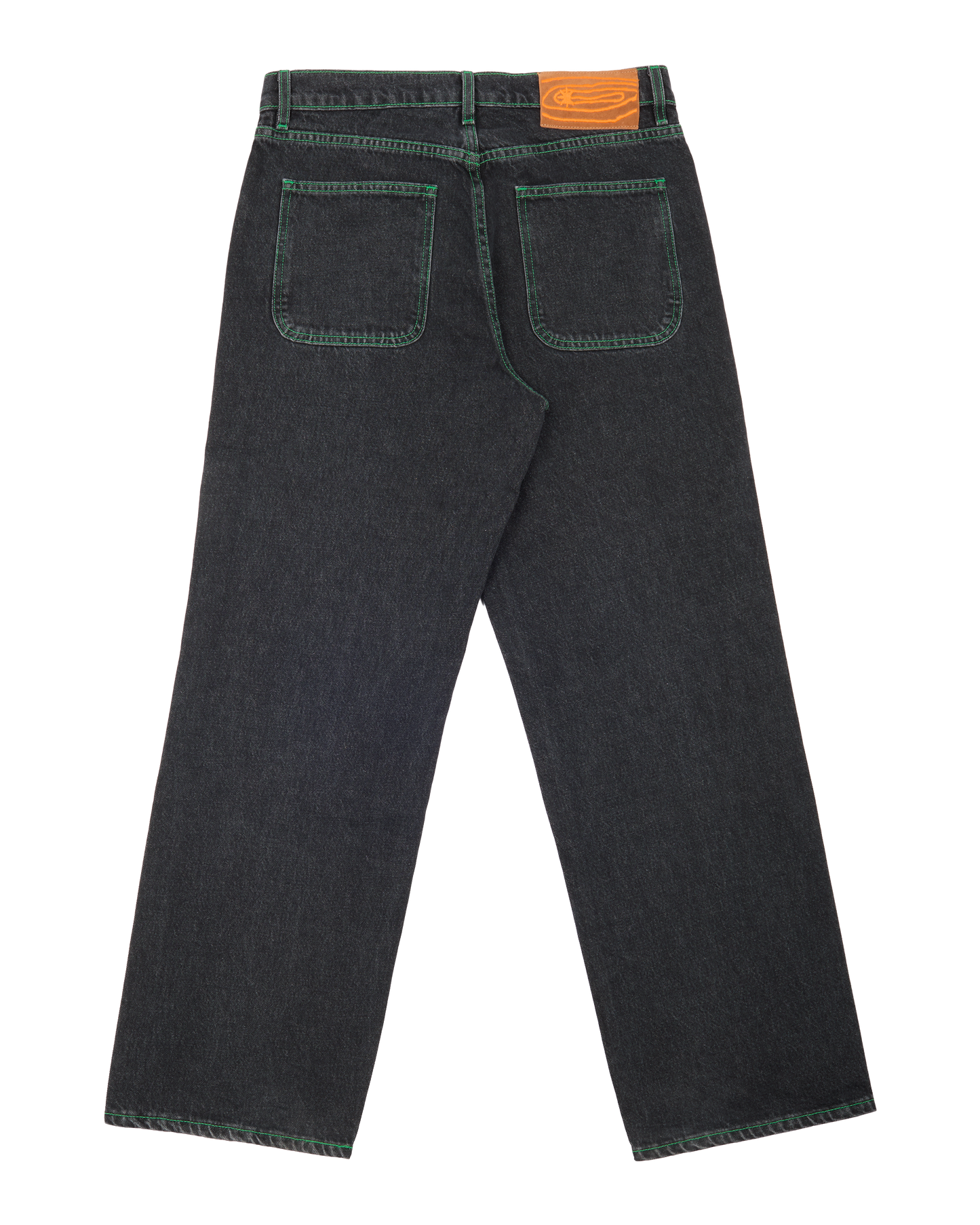 Relaxed Leg Jeans - Coal Mine Black