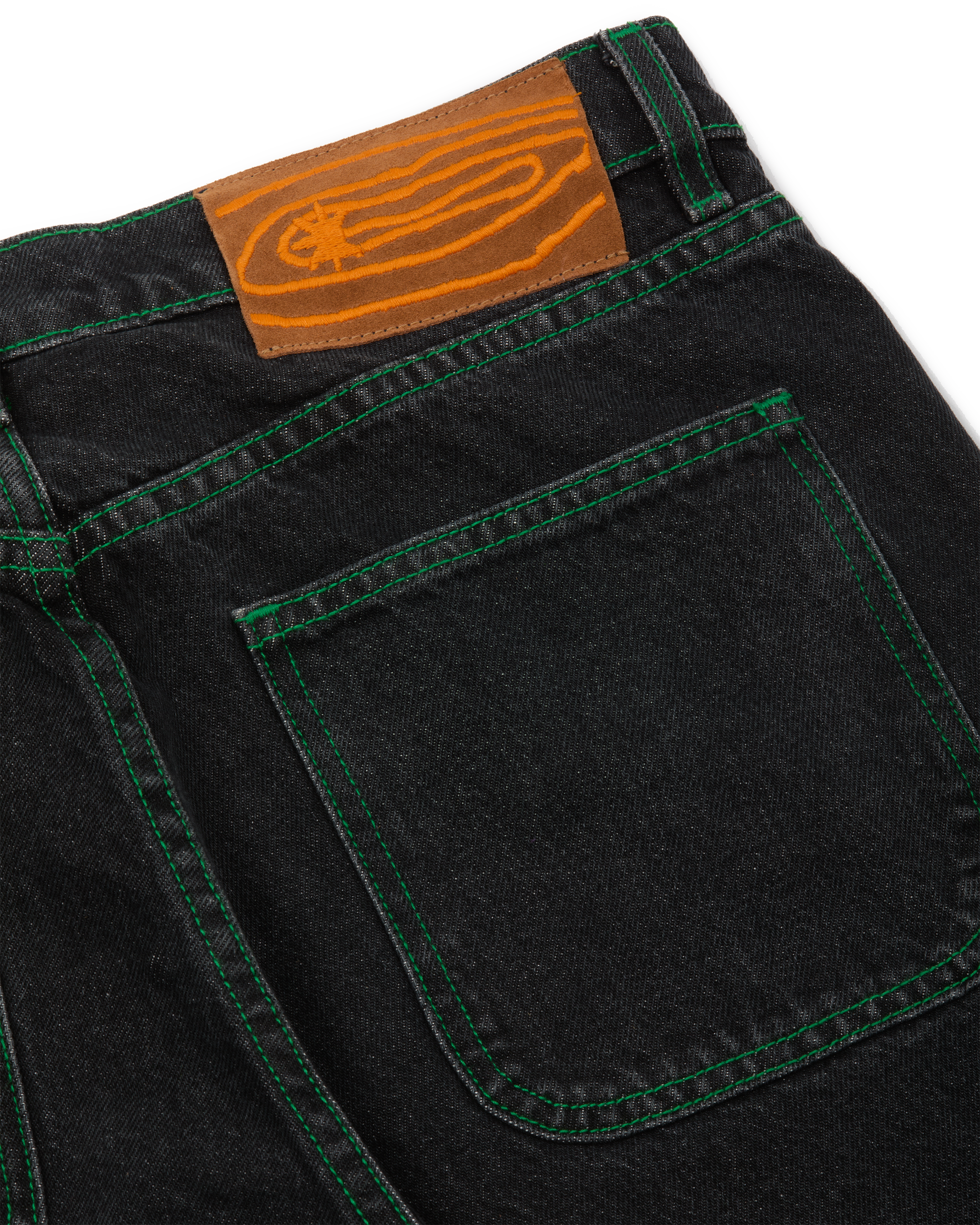 Relaxed Leg Jeans - Coal Mine Black