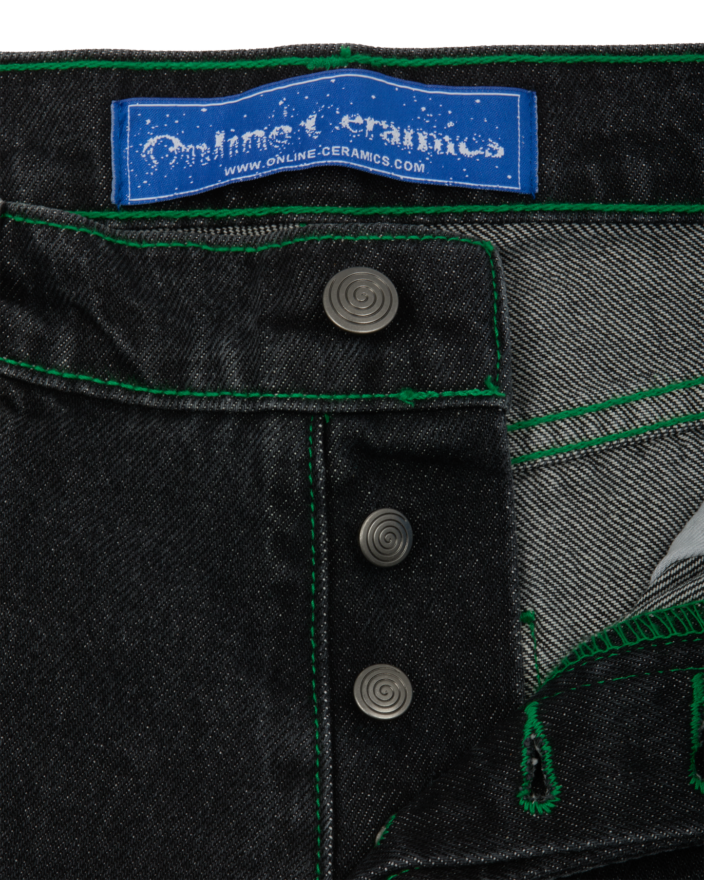 Relaxed Leg Jeans - Coal Mine Black