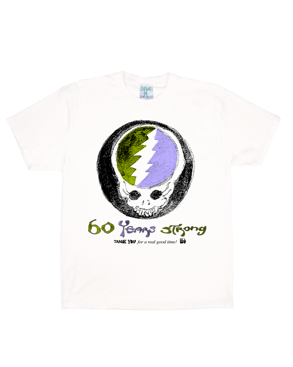 60 Years Strong - White Tee