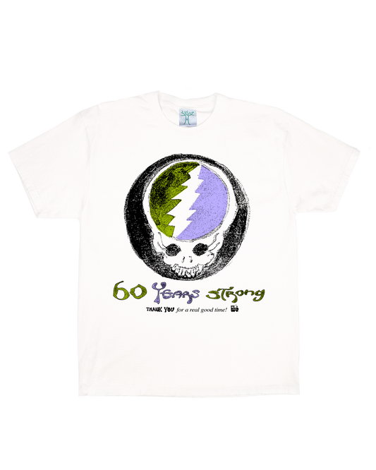 60 Years Strong - White Tee