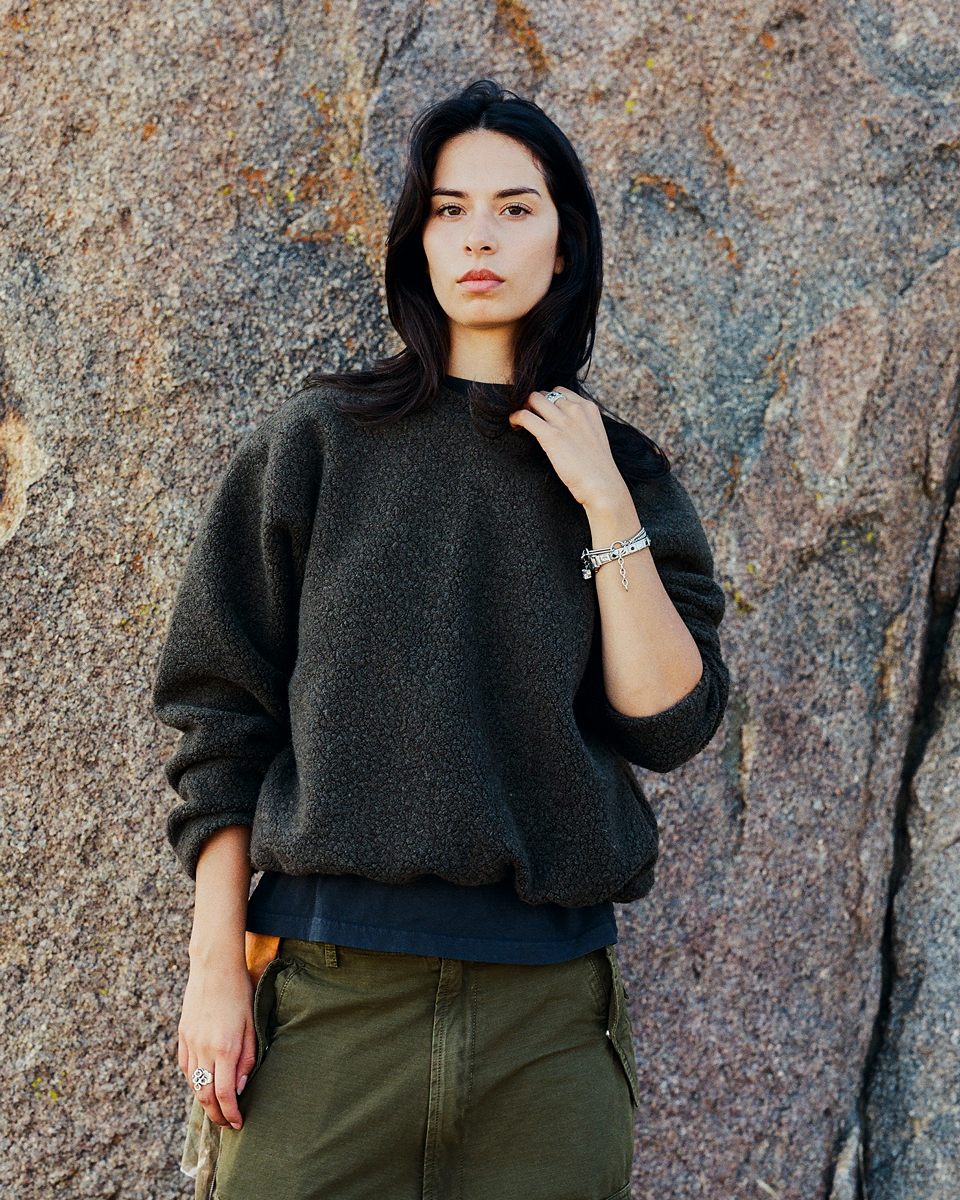 Dark Forest - Recycled Wool Pullover