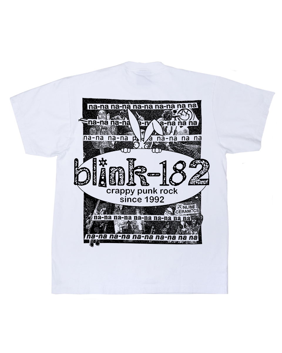 blink-182 "What's My Age Again?" - White Tee
