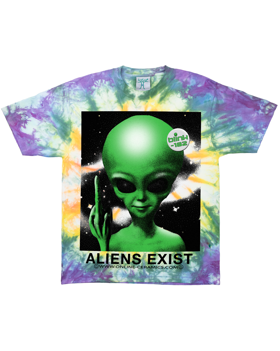 blink-182 "Aliens Exist" - Tie Dye Tee