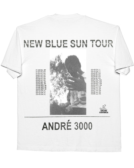 Close Your Eyes And See - White Tee