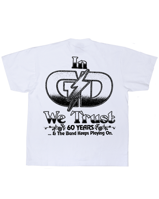 In G.D. We Trust - White Tee