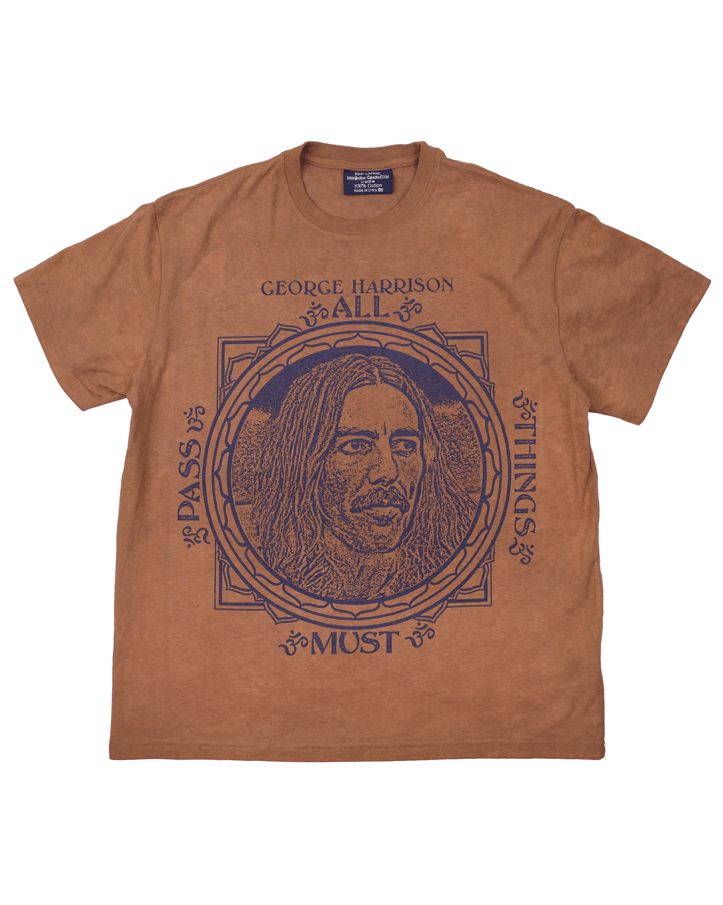 All Things Must Pass - Hand Dyed Vintage Rust Tee – Online Ceramics