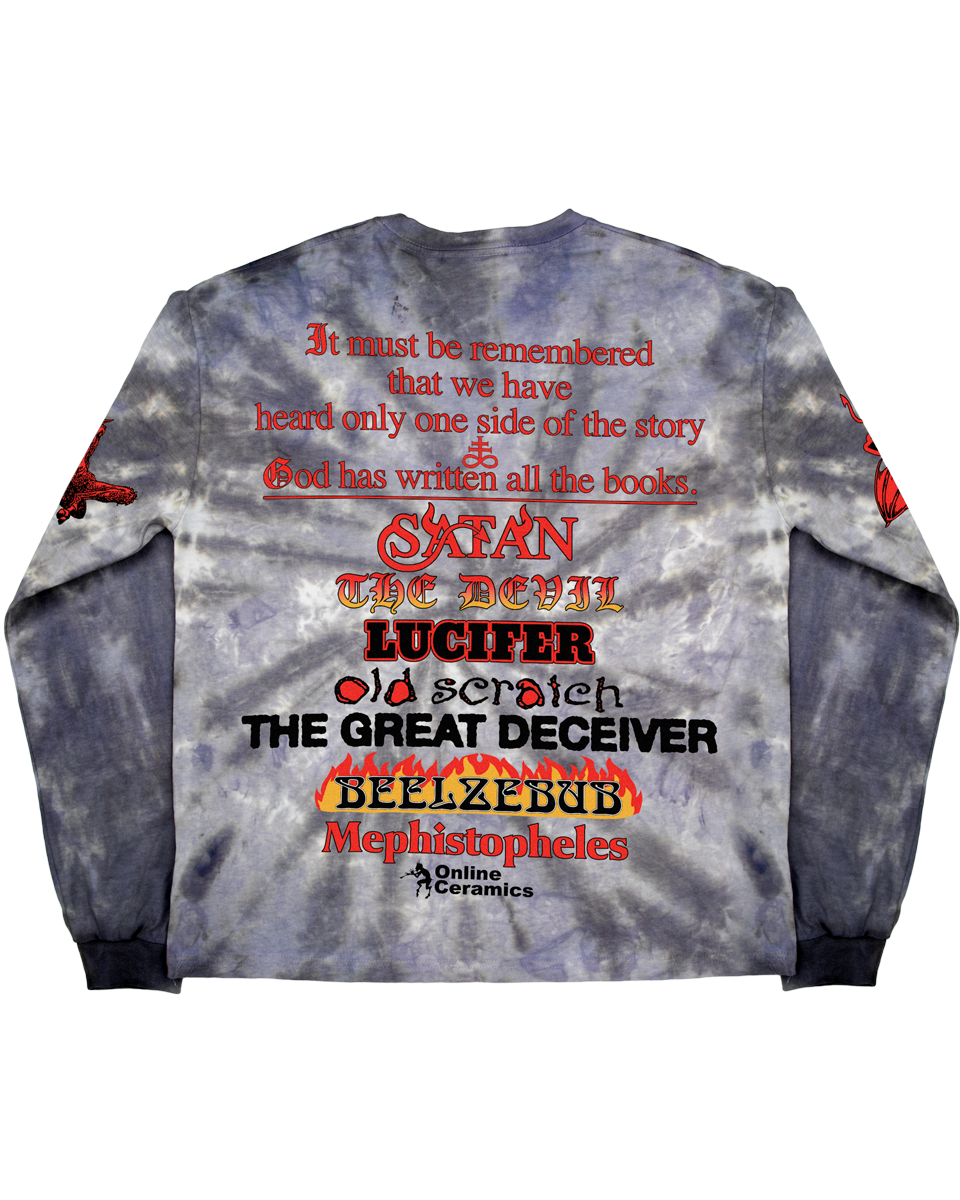An Apology To The Devil - Tie Dye Long Sleeve